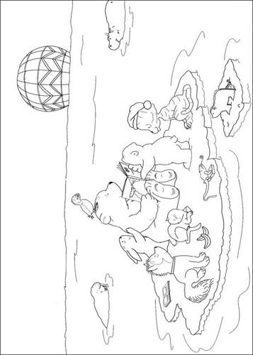 Kids-n-fun.de | 38 Ausmalbilder von Lars der kleine Eisbär Abenteuer